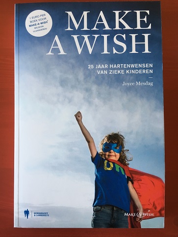 Voorzijde boek 25 jaar Make a Wish